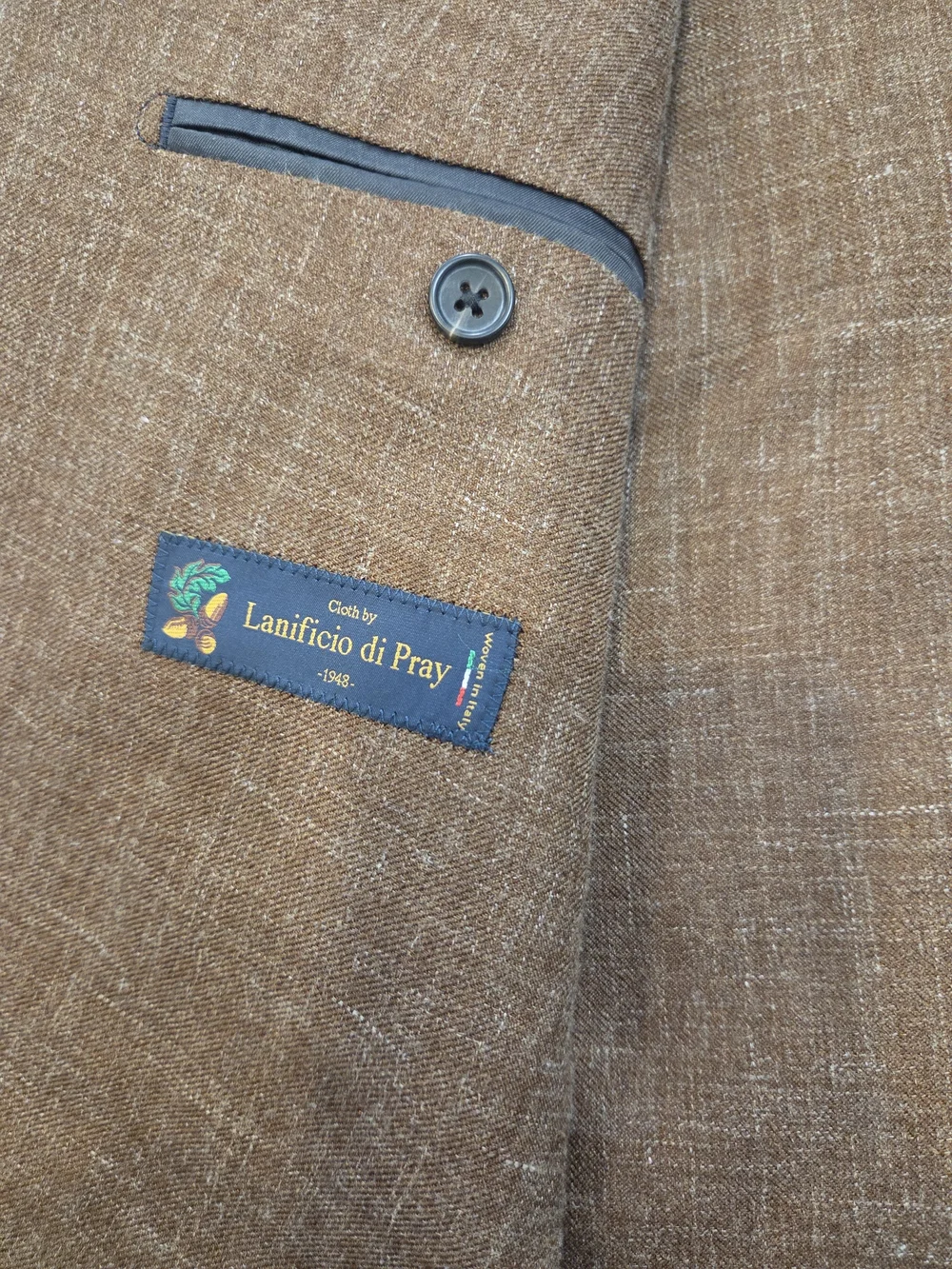 Spier & Mackay Brown Double-Breasted Sport Coat - Size 40 Contemporary